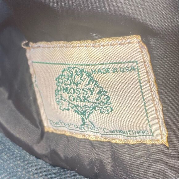 Gander Mountain Mossy Oak Camouflage Quiet Time Jacket USA Sz M/L - Picture 7 of 7